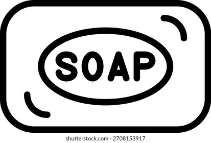 Estilo de icono de jabón de diseño de Vector