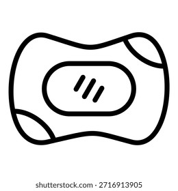 Estilo de icono de jabón de diseño de Vector