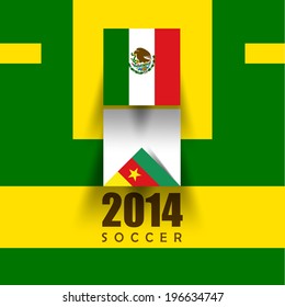 Vector design for Soccer.