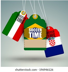 Vector design for Soccer,Soccer Flyer.