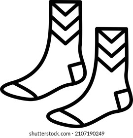 Vector Design Socks Icon Style