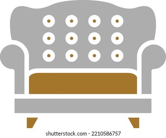 Vector Design Sofa Icon Style
