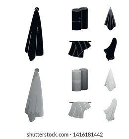 Vector design of soft and clean icon. Collection of soft and household stock symbol for web.