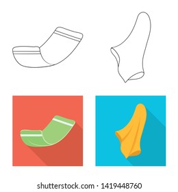 Vector design of soft and clean symbol. Collection of soft and household vector icon for stock.
