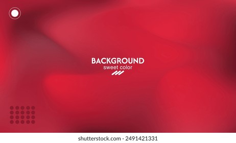 Vector design with soft cloud fabric pattern, exclusive red and black gradient