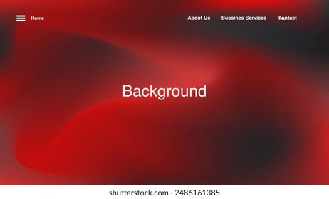 Vector design with soft cloud pattern, exclusive red and black gradient