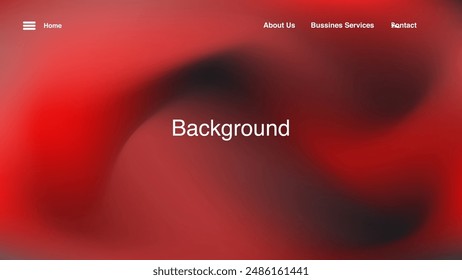 Vector design with soft cloud pattern, exclusive red and black gradient