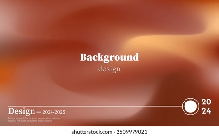 Vector design with soft cloud pattern, glowing soft brown gradient exclusive combination