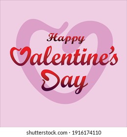  vector design soft pink color valentine day     
