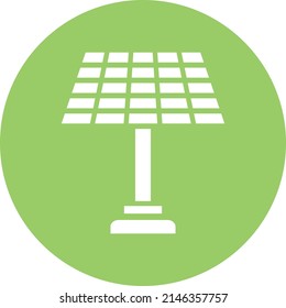 Estilo de icono solar de diseño de vectores