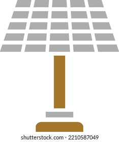 Estilo de icono solar de diseño de vectores