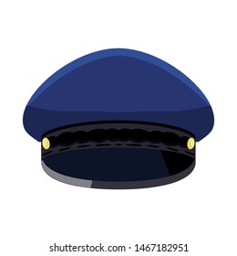Vector design of soldier cap sign. Collection of cap and airline stock vector illustration.