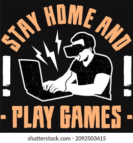 vector design of someone's expression while playing a game