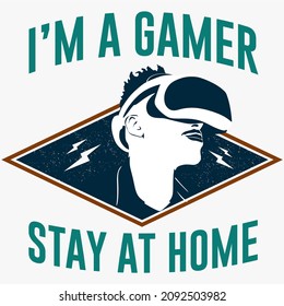 vector design of someone's expression while playing a game