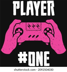 vector design of someone's expression while playing a game