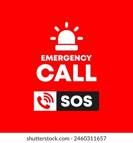 Vector design for an SOS emergency call for assistance