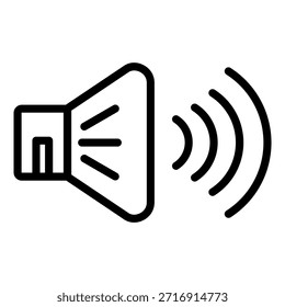 Vector Design Sound Icon Style