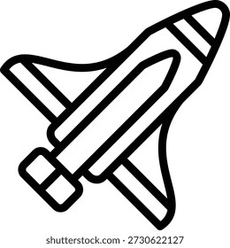 Vector Design Spacecraft Icon Style