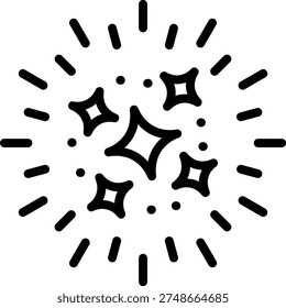 Vector Design Spark Gaiety Icon Style