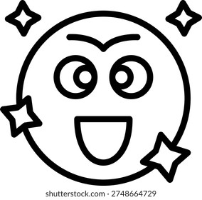 Vector Design Sparkle Craze Icon Style