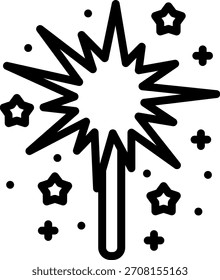 Estilo de icono de parpadeo de diseño de Vector