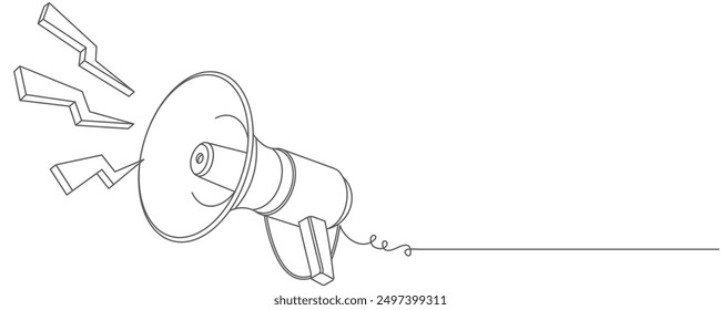 vector design of speaker horn to amplify sound