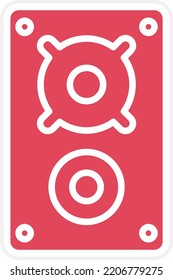 Vector Design Speaker Icon Style