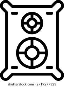 Vector Design Speaker Icon Style