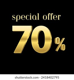 Vector design for a Special Offer sign