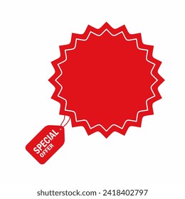 Vector design for a Special Offer sign