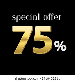 Vector design for a Special Offer sign