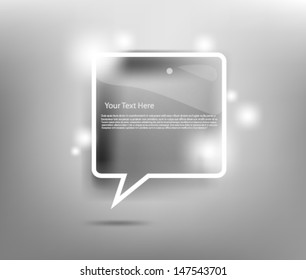 Vector Design Speech Background