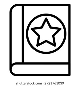 Vector Design Spellbook Icon Style