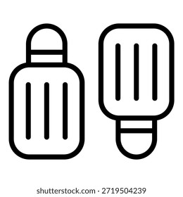 Estilo de ícone de mistura de especiarias de design de vetor