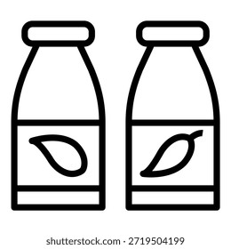 Estilo de Ícone de Medley de Especiarias de Design de Vetor