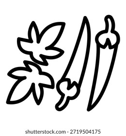 Vetor Design Spice Treasury Icon Style