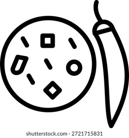 Vector Design Spices Icon Style