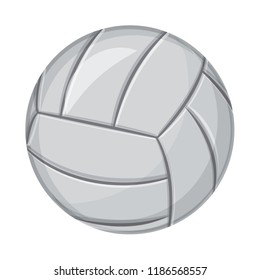 Vector design of sport and ball icon. Set of sport and athletic stock vector illustration.