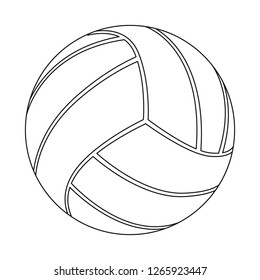 Vector design of sport and ball icon. Collection of sport and athletic stock vector illustration.