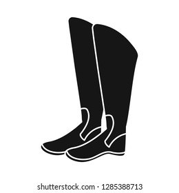 Vector design of sport and competition symbol. Collection of sport and equestrian stock symbol for web.