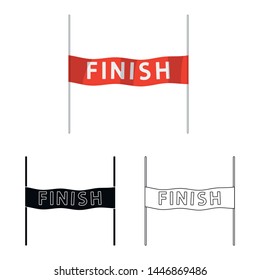Vector design of sport and winner icon. Collection of sport and fitness vector icon for stock.