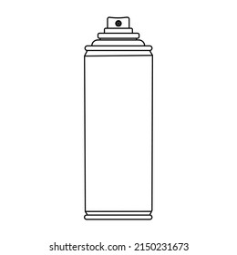 vector design, spray bottle shape illustration