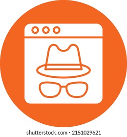 Vektordesign-Spyware-Symbol-Stil
