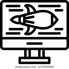 Estilo de icono de inicio de diseño de Vector