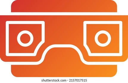 Stereoskopischer Symbolstil für Vektordesign