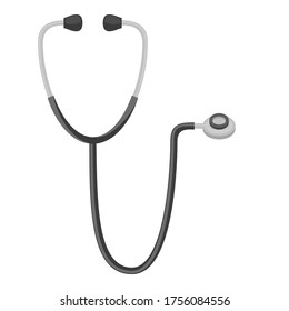 vector design of a stethoscope related to medical