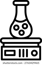 Vector Design Stirrer Icon Style