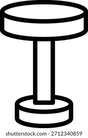 Vector Design Stool Icon Style