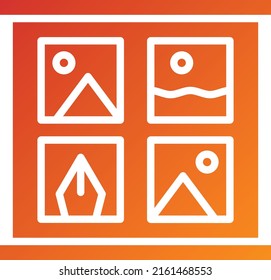 Vector Design Storyboard Icon Style