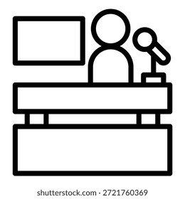 Diseño de Vector Storyteller Studio Icon Style